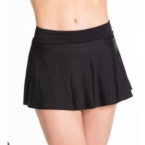 Women's Nine West Black Swim Skirt Bikini Bottom Size Small New w/ Tags!